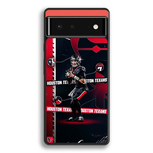 CJ Stroud Houston Texans 01 Google Pixel 6 Case