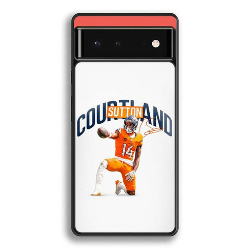 Courtland Sutton Denver Broncos 03 Google Pixel 6 Case