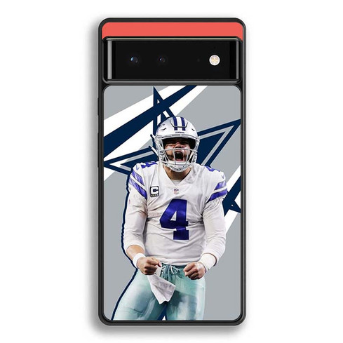 Dak Prescott Dallas Cowboys 03 Google Pixel 6 Case