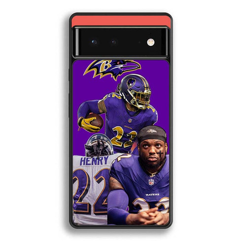 Derrick Henry Baltimore Ravens 01 Google Pixel 6 Case