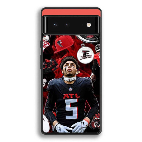Drake London Atlanta Falcons 02 Google Pixel 6 Case