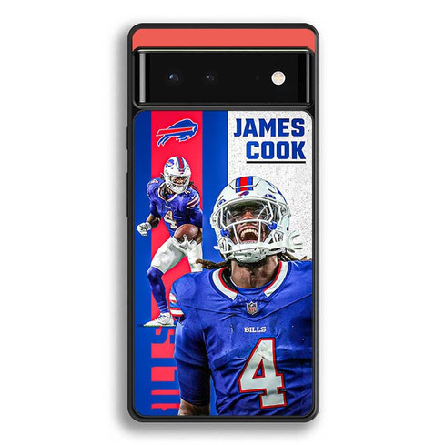 James Cook Buffalo Bills 01 Google Pixel 6 Case