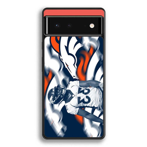 Javonte Williams Denver Broncos 02 Google Pixel 6 Case