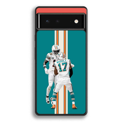 Jaylen Waddle Miami Dolphins 03 Google Pixel 6 Case