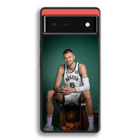 Kristaps Porzingis Boston Celtics 02 Google Pixel 6 Case
