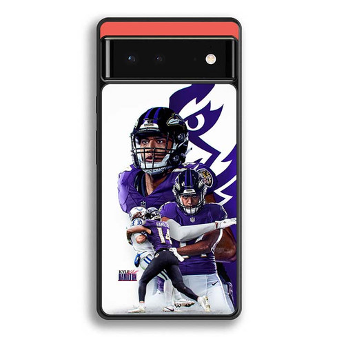 Kyle Hamilton Baltimore Ravens 01 Google Pixel 6 Case