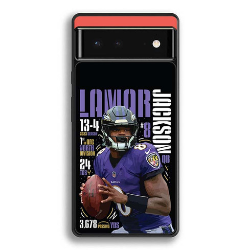 Lamar Jackson Baltimore Ravens 03 Google Pixel 6 Case