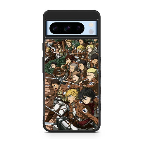 Attack on Titan All Characters Motorola Google Pixel 8 Case