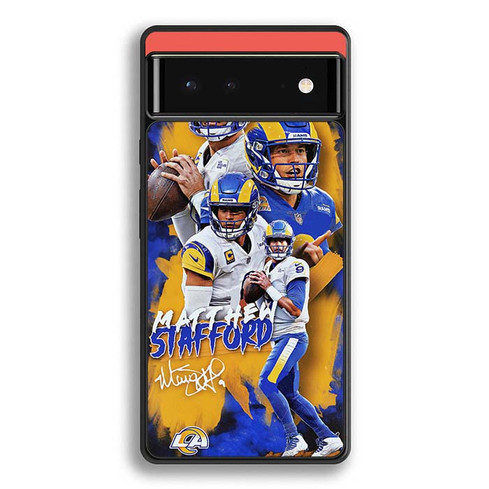 Matthew Stafford Los Angeles Rams 02 Google Pixel 6 Case