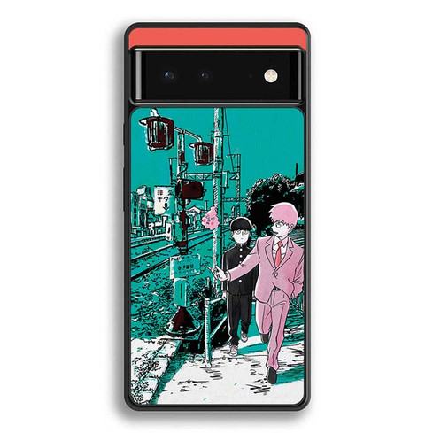 Mob Psycho 100 Retro Style Google Pixel 6 Case
