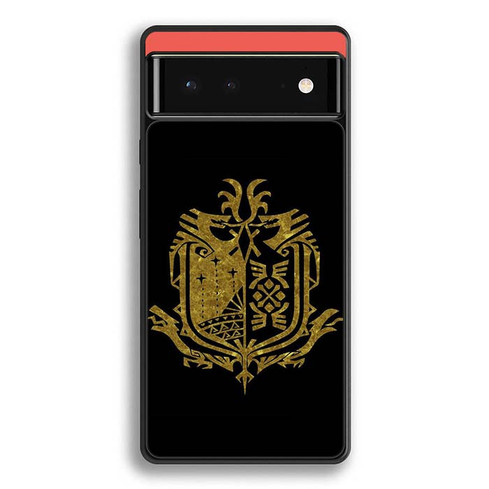 Monster Hunter World Eternal Quest Crest Google Pixel 6 Case