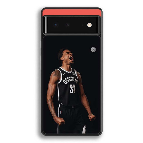 Nic Claxton Brooklyn Nets 01 Google Pixel 6 Case
