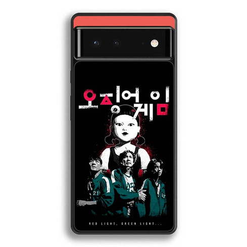 Squid Game Red Light Green Light Google Pixel 6 Case