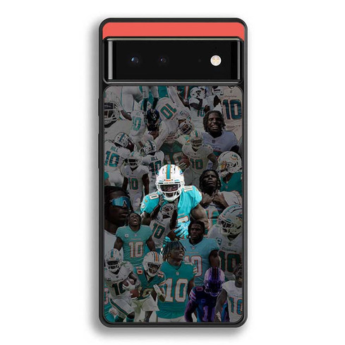 Tyreek Hill Miami Dolphins Cheetah Google Pixel 6 Case