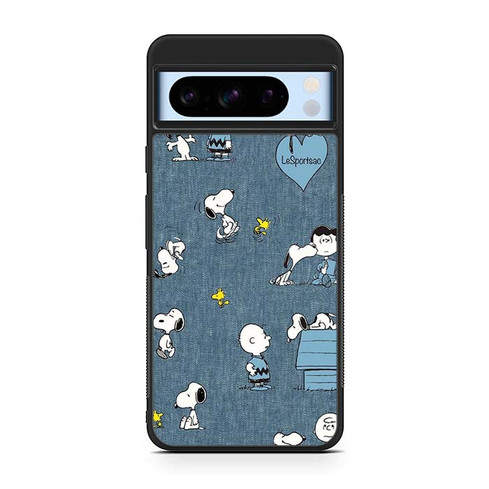 Charlie Brown and Snoopy Playtime Motorola Google Pixel 8 Case