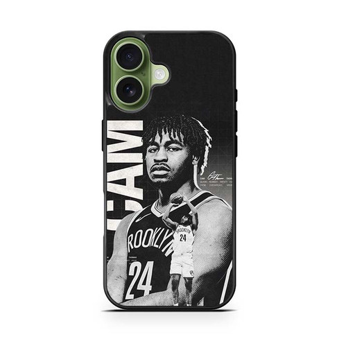 Cam Thomas Brooklyn Nets iPhone 17 Case