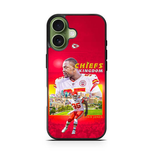 Chris Jones Kansas City Chiefs 03 iPhone 17 Case
