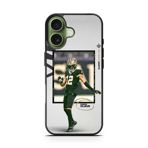 Chris Olave New Orleans Saints 02 iPhone 17 Case