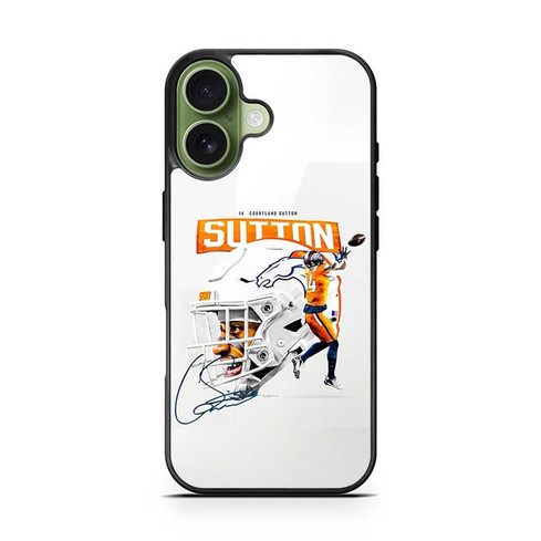 Courtland Sutton Denver Broncos 01 iPhone 17 Case