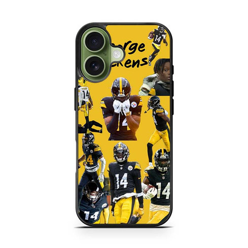 George Pickens Pittsburgh Steelers 02 iPhone 17 Case