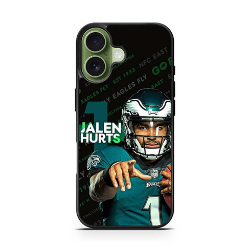 Jalen Hurts Philadelphia Eagles 02 iPhone 17 Case