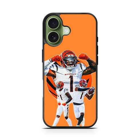 Jamarr Chase Cincinnati Bengals 03 iPhone 17 Case