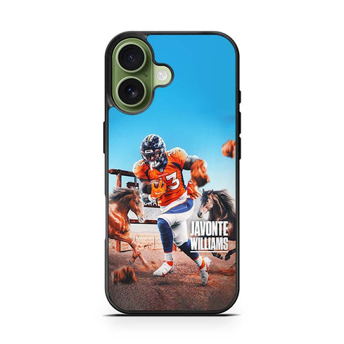 Javonte Williams Denver Broncos 01 iPhone 17 Case
