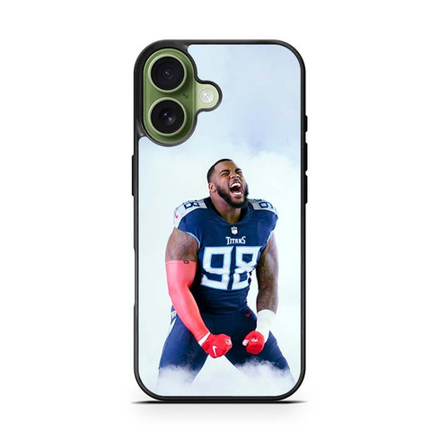 Jeffery Simmons Tennessee Titans 01 iPhone 17 Case