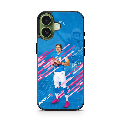 Justin Herbert Los Angeles Chargers 05 iPhone 17 Case