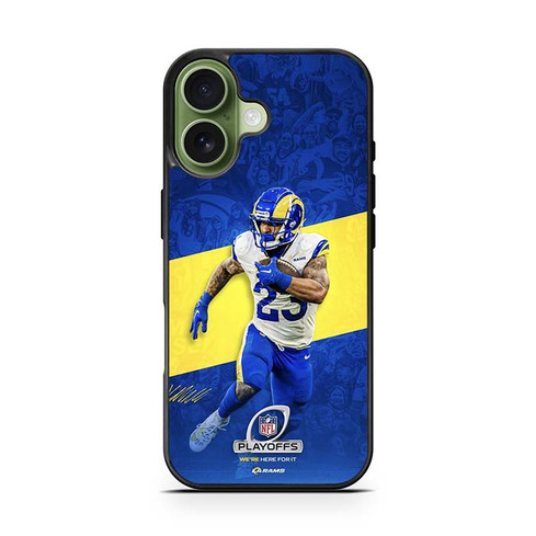 Kyren Williams Los Angeles Rams 04 iPhone 17 Case