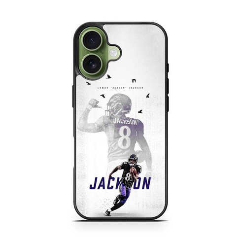 Lamar Jackson Baltimore Ravens 06 iPhone 17 Case