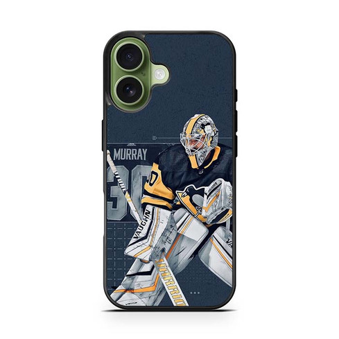 Matt Murray Pittsburgh Penguins iPhone 17 Case