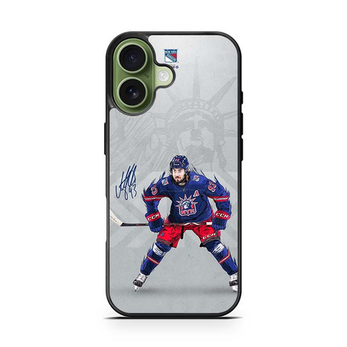 Mika Zibanejad New York Rangers iPhone 17 Case