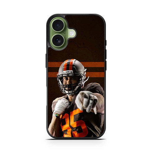 Myles Garrett Cleveland Browns 04 iPhone 17 Case