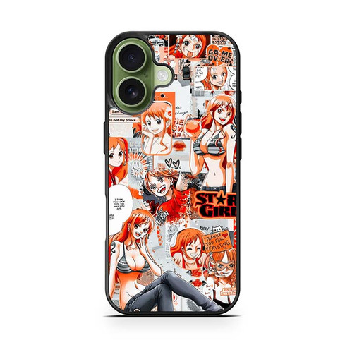 Nami One Piece Series Collages iPhone 17 Case