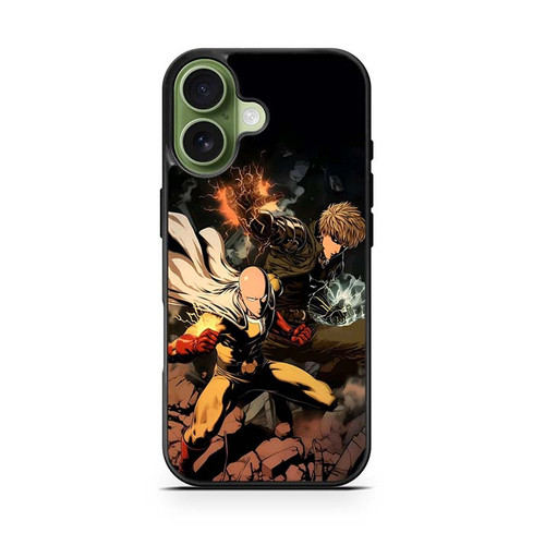 One Punch Man Genos and Saitama Class S Synergy iPhone 17 Case