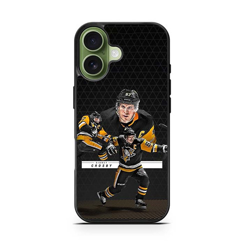 Sidney Crosby Pittsburgh Penguins 02 iPhone 17 Case