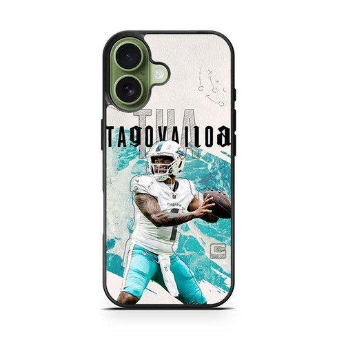 Tua Tagovailoa Miami Dolphins 04 iPhone 17 Case