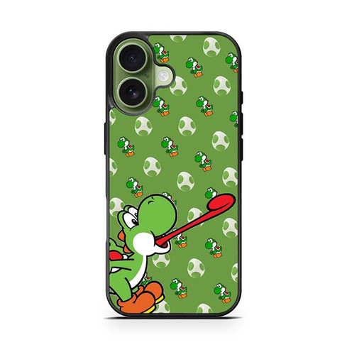Yoshi Flutter Jump Frenzy iPhone 17 Case