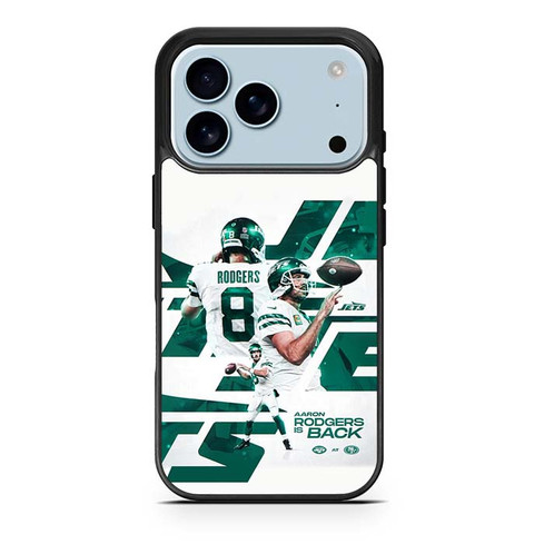 Aaron Rodgers New York Jets iPhone 17 Pro Case