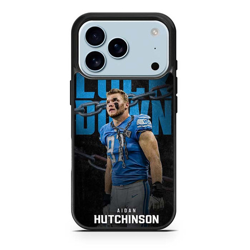 Aidan Hutchinson Detroit Lions iPhone 17 Pro Case