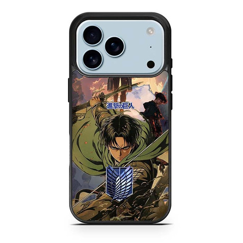 Attack on Titan Capt Levi iPhone 17 Pro Case