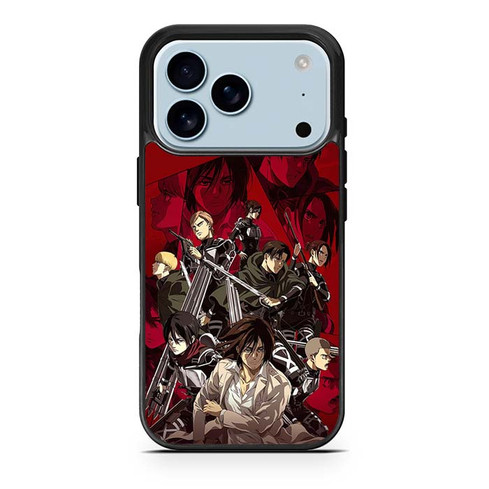 Attack on Titan Charge on Marley iPhone 17 Pro Case