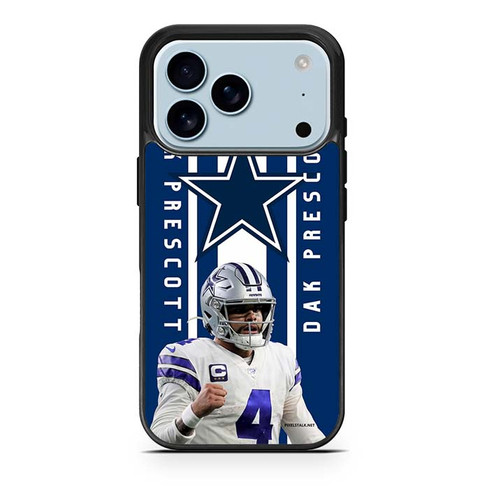 Dak Prescott Dallas Cowboys 04 iPhone 17 Pro Case