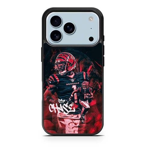 Jamarr Chase Cincinnati Bengals 01 iPhone 17 Pro Case