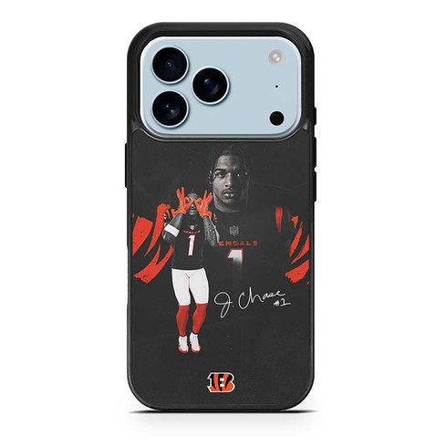 Jamarr Chase Cincinnati Bengals 02 iPhone 17 Pro Case