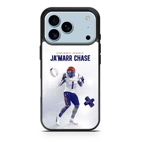 Jamarr Chase Cincinnati Bengals 04 iPhone 17 Pro Case