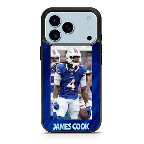 James Cook Buffalo Bills 02 iPhone 17 Pro Case