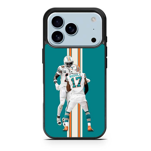 Jaylen Waddle Miami Dolphins 03 iPhone 17 Pro Case