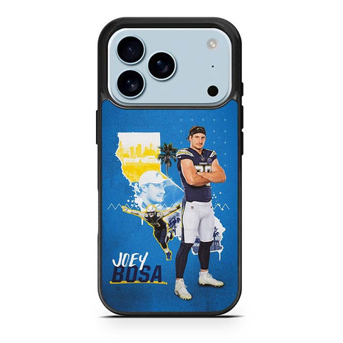 Joey Bosa Los Angeles Chargers 05 iPhone 17 Pro Case